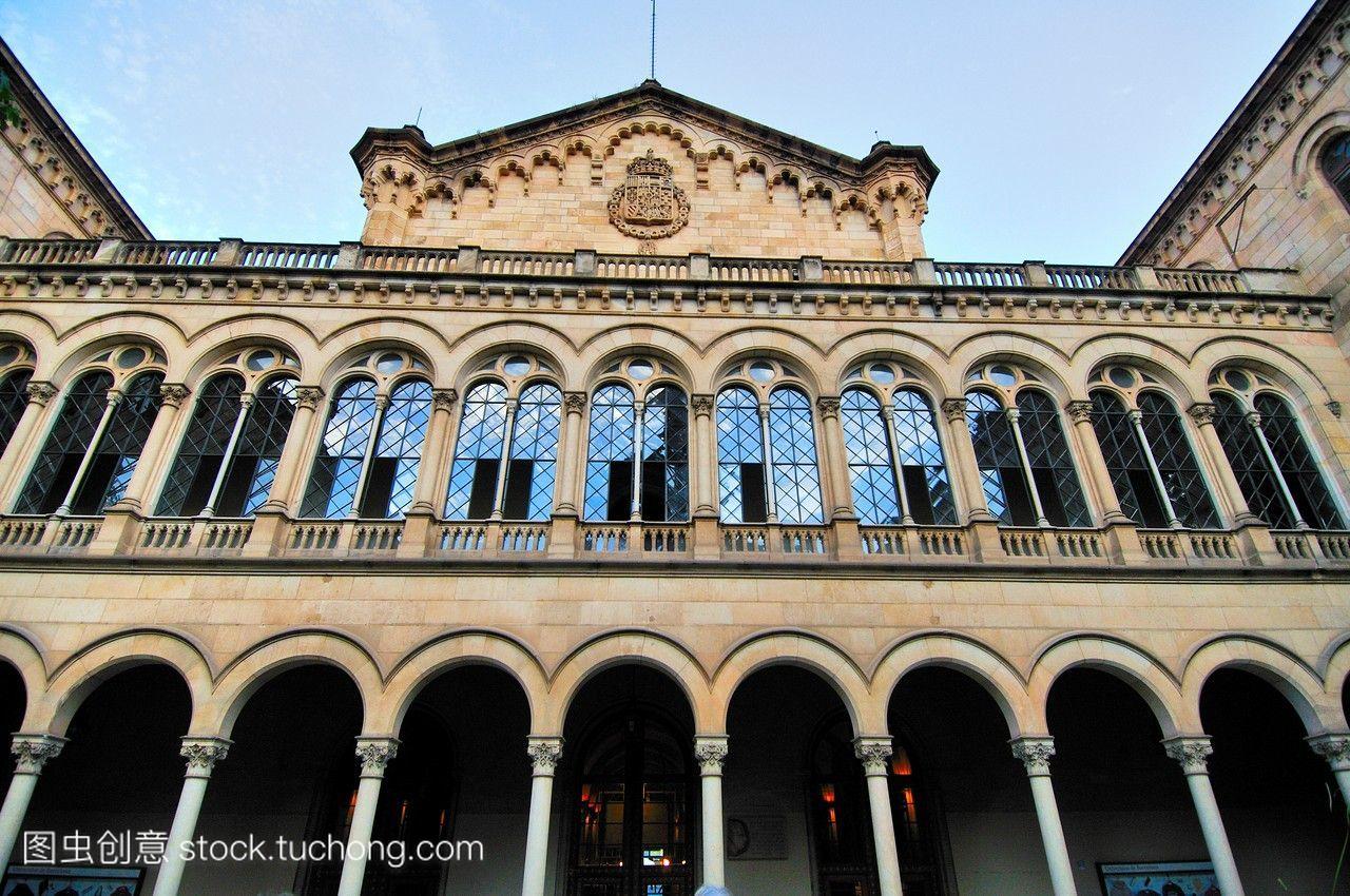 巴塞罗那大学。1873年格兰通过585年。以利亚