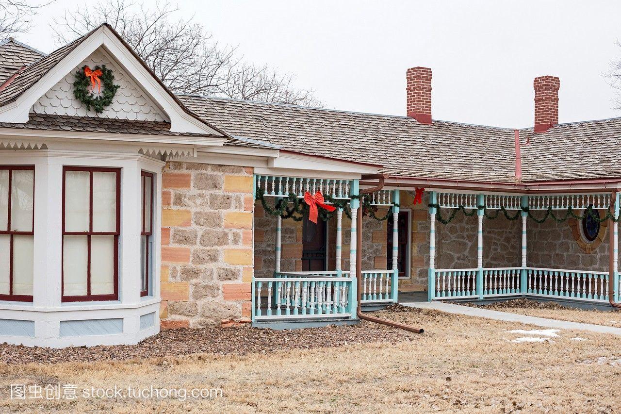 斯图德利,堪萨斯州的棉花农场历史遗址牧场是
