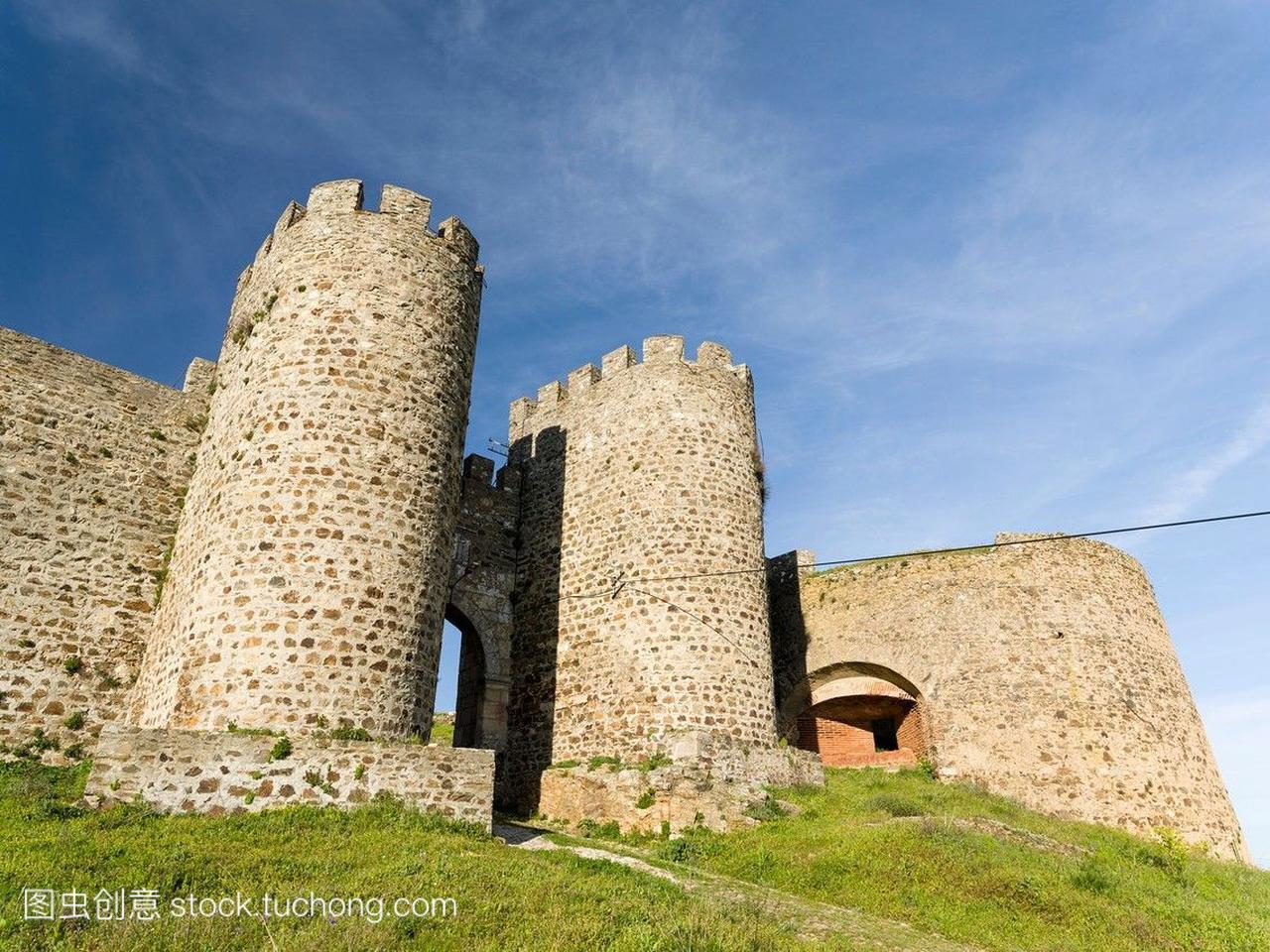voramonte山村和城堡。欧洲欧洲南部葡萄牙3