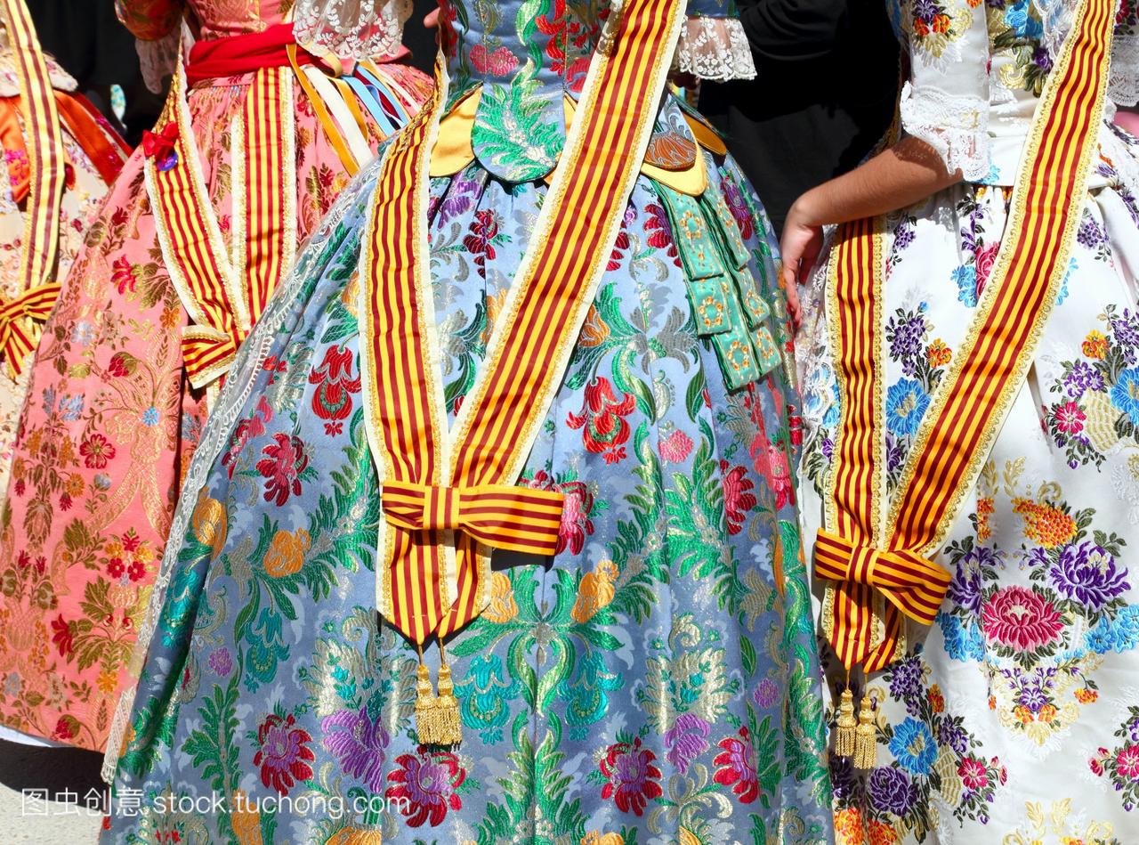 从瓦伦西亚的西班牙节日庆典上,法拉利斯的服