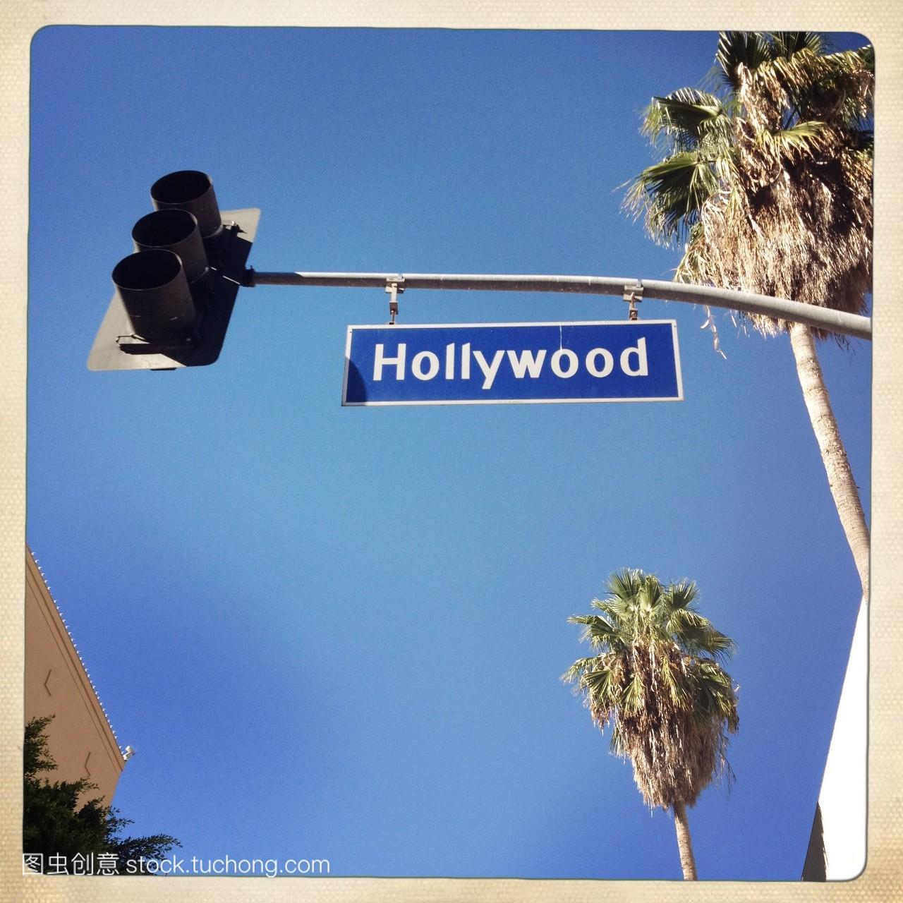 加州洛杉矶使用安全好莱坞大道