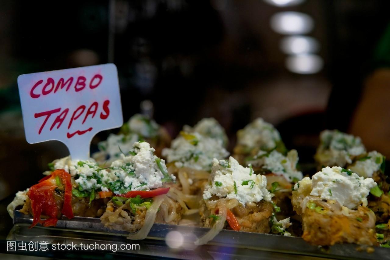 巴塞罗那--boqueriamarket-larambla-tapas