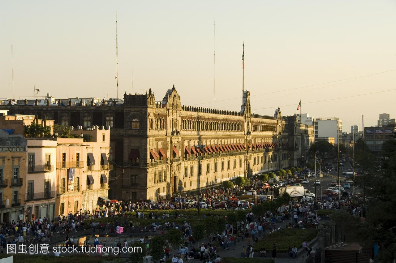 宫殿,现代,摄影,户外,墨西哥,Mexico City,Mexic