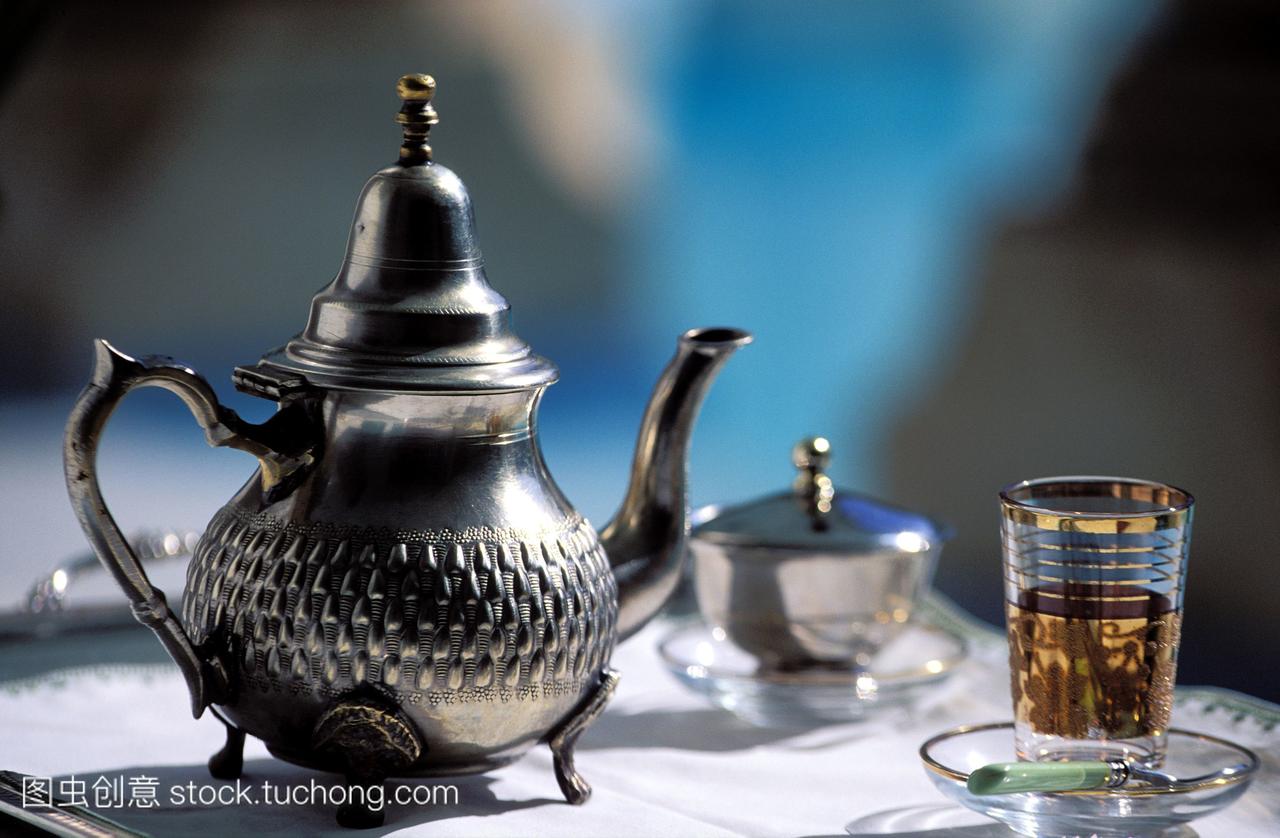 摩洛哥马拉喀什薄荷茶时间