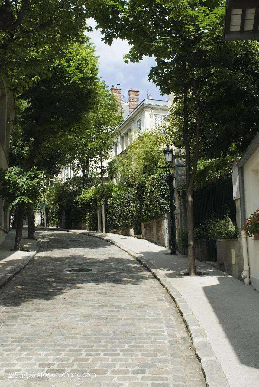 法国巴黎我9区大道Frochot私人道路