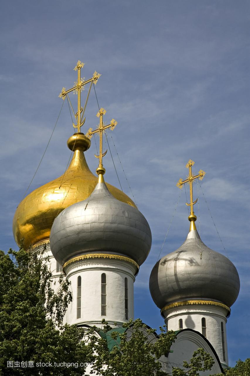 新女子修道院斯摩棱斯克大教堂莫斯科俄罗斯东