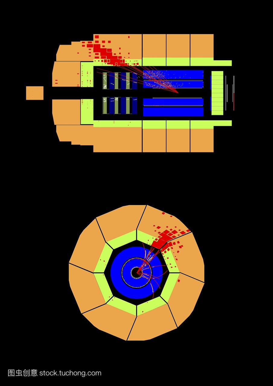 验室desy的h1探测器上的电子-夸克相互作用。