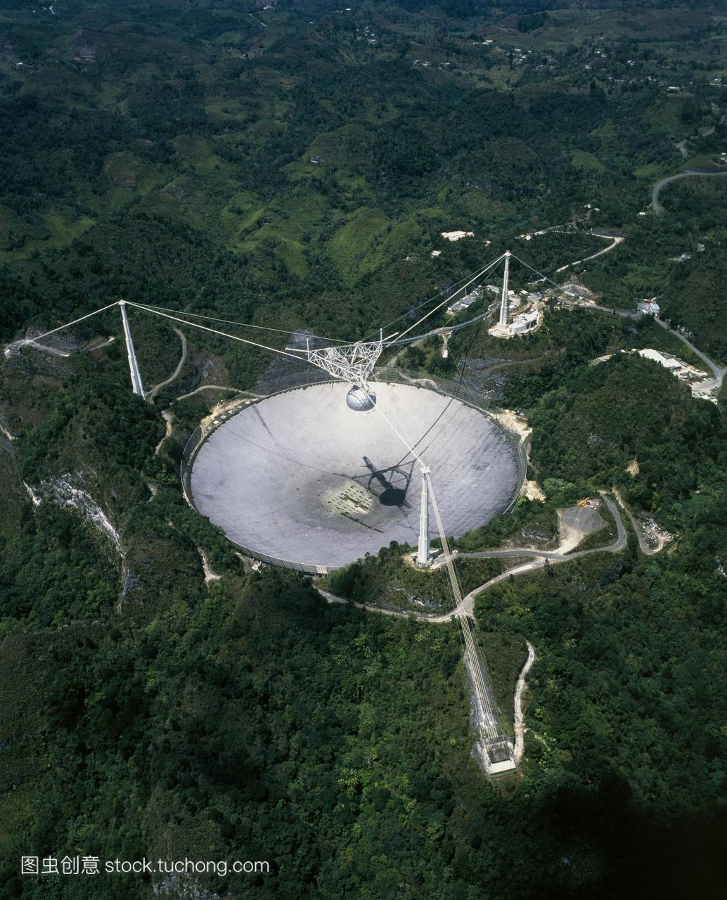 升级阿雷西博射电天文台。阿雷西博射电望远镜