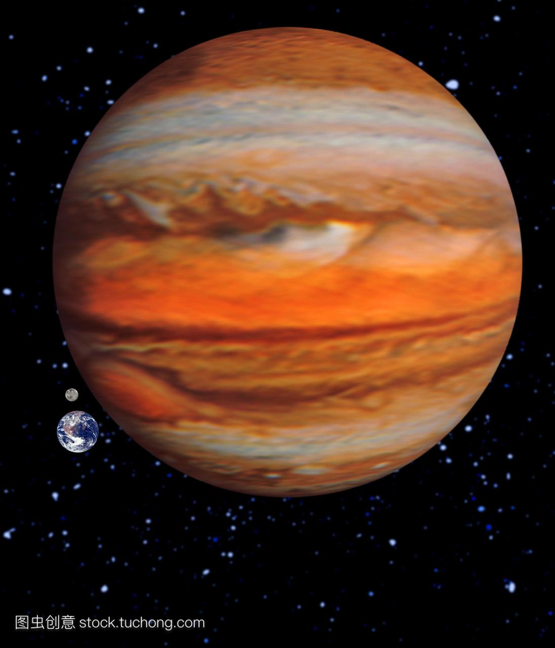木星直径_八大行星木星图片