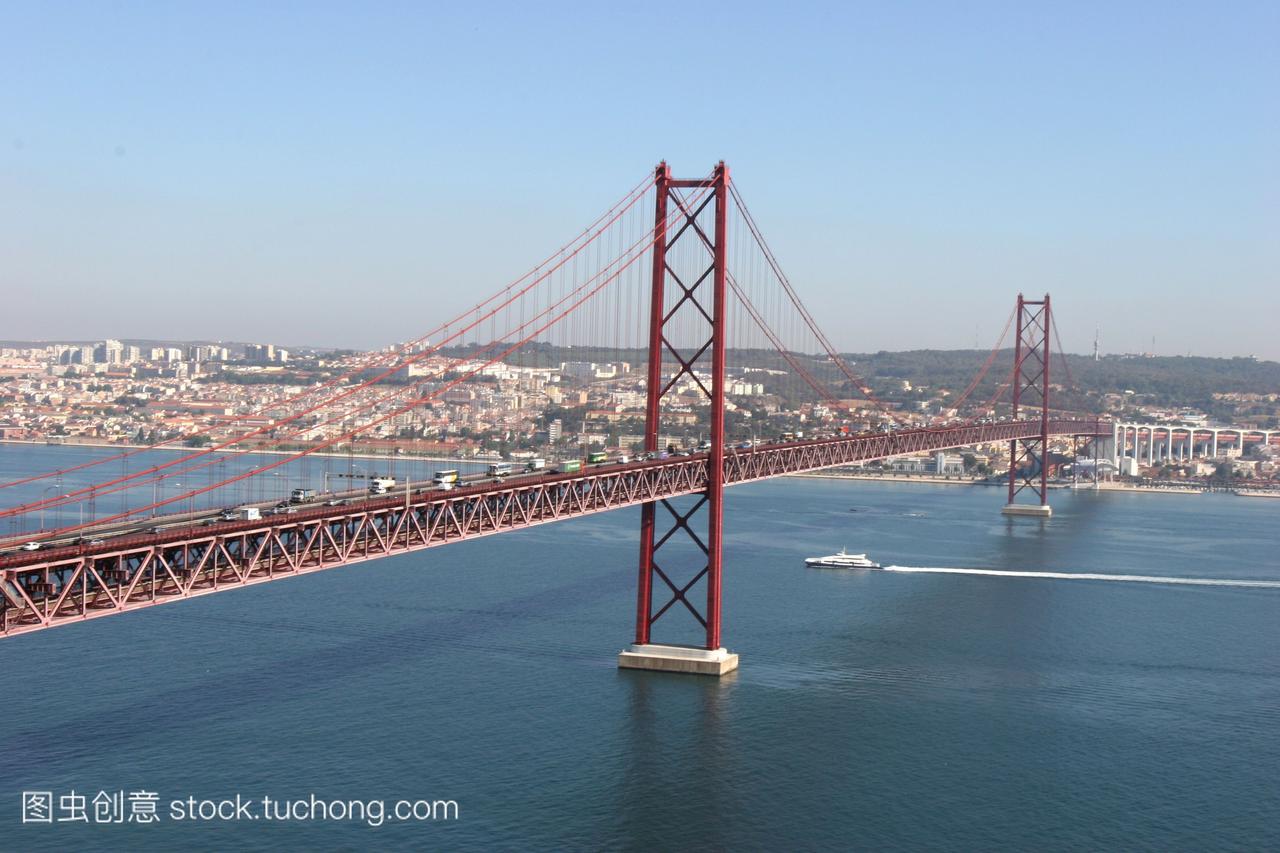 葡萄牙里斯本遍布各处4月25日大桥葡萄牙里斯本