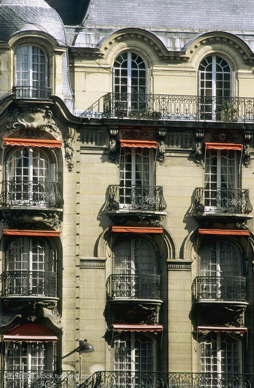法国巴黎第九区建筑立面