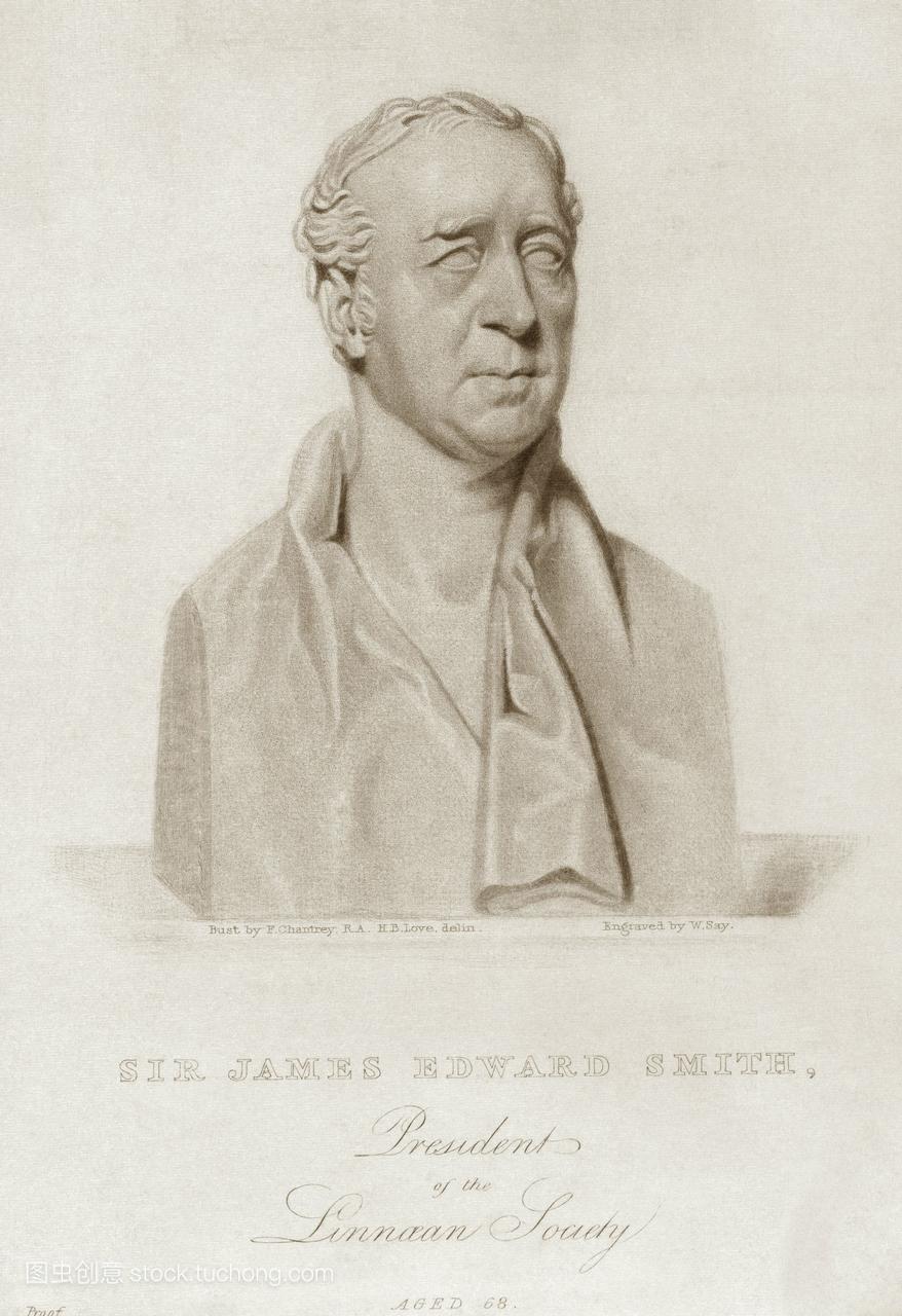 姆斯·爱德华·史密斯爵士1759-1828,英国植