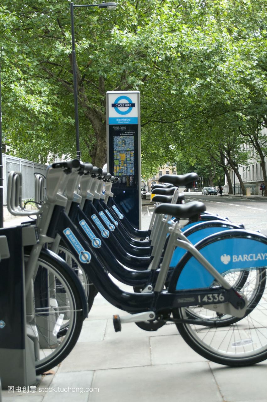 公共自行车计划英国伦敦。这项公共自行车计划