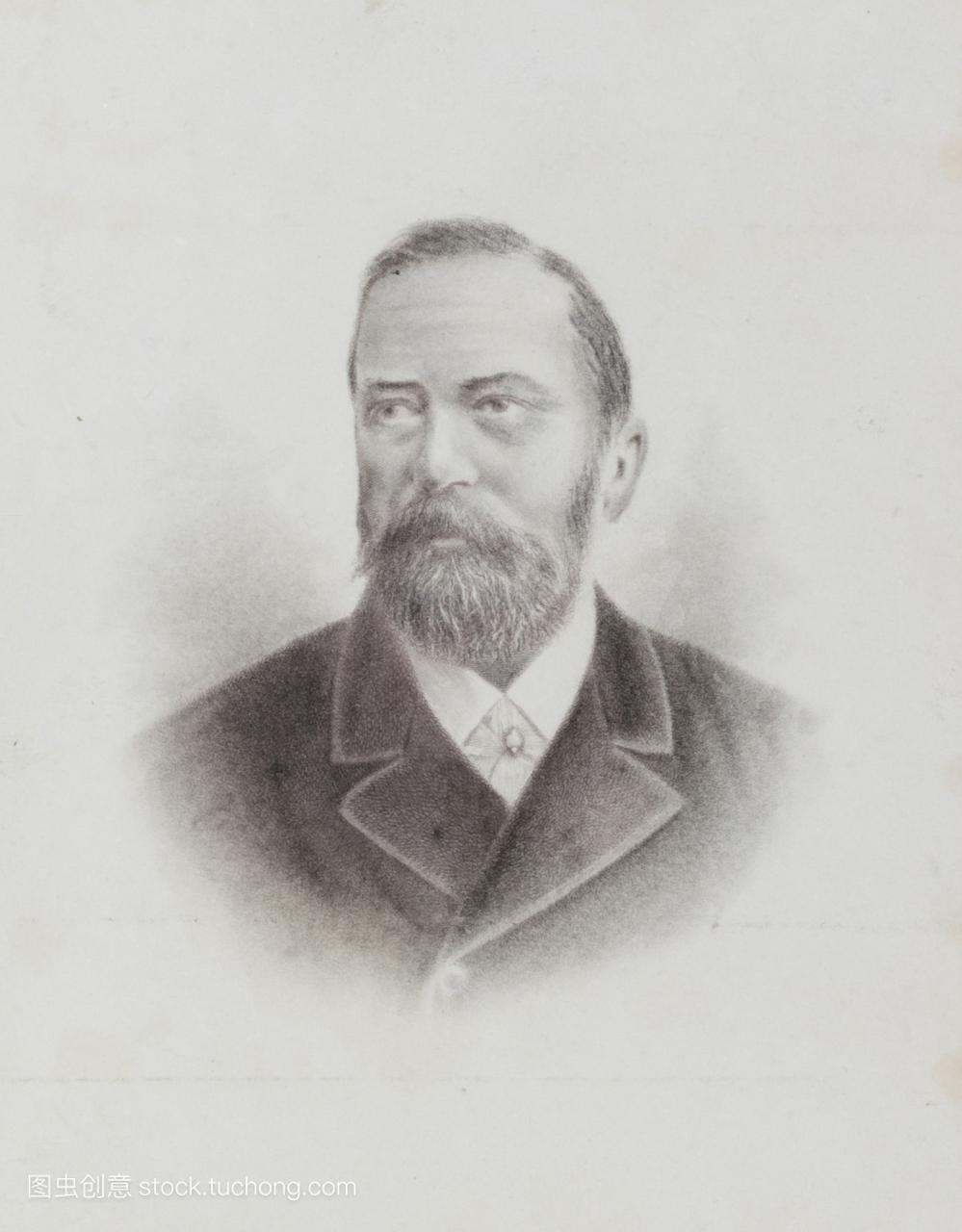 奥托·费希1839-1917,德国人种学家,博物学家