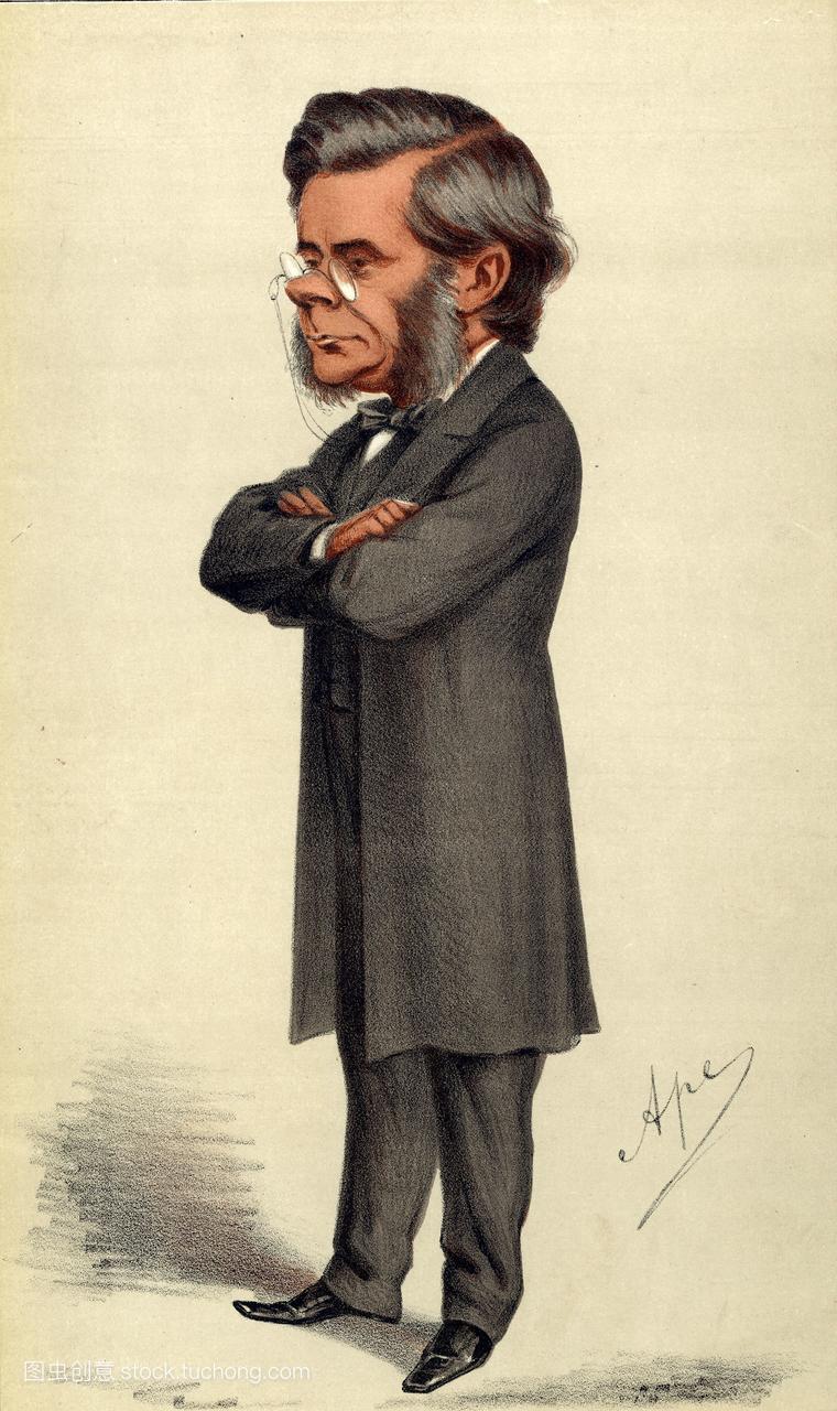 斯·亨利·赫胥黎1825-1895,英国博物学家和