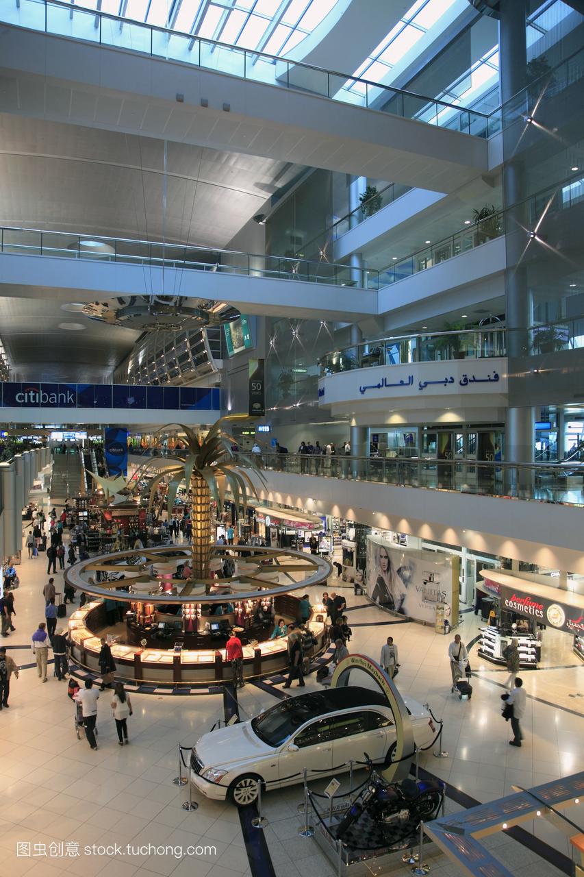 阿拉伯联合酋长国迪拜机场购物区