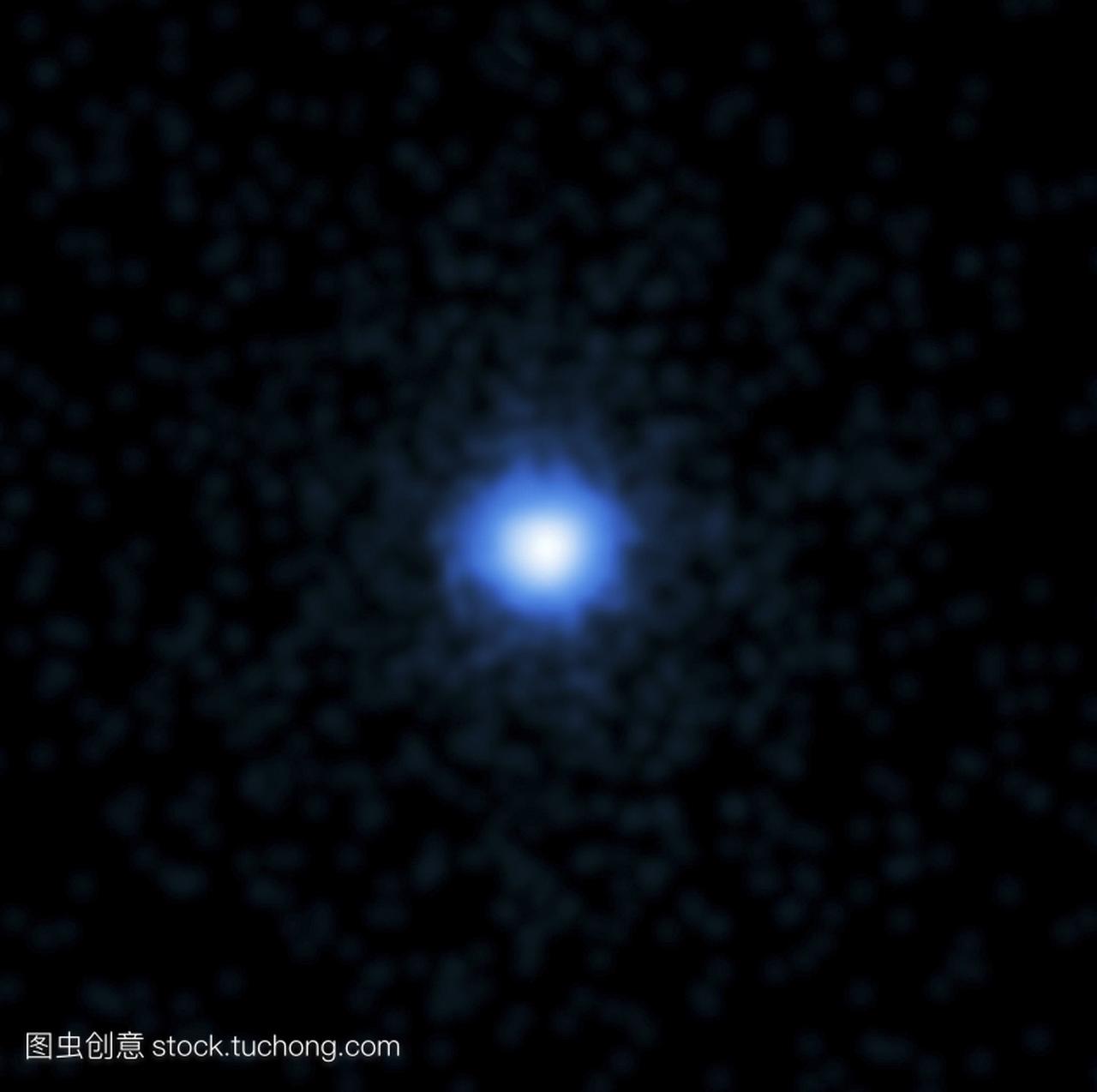 伽马射线爆发GRB110328钱德拉的形象。伽马