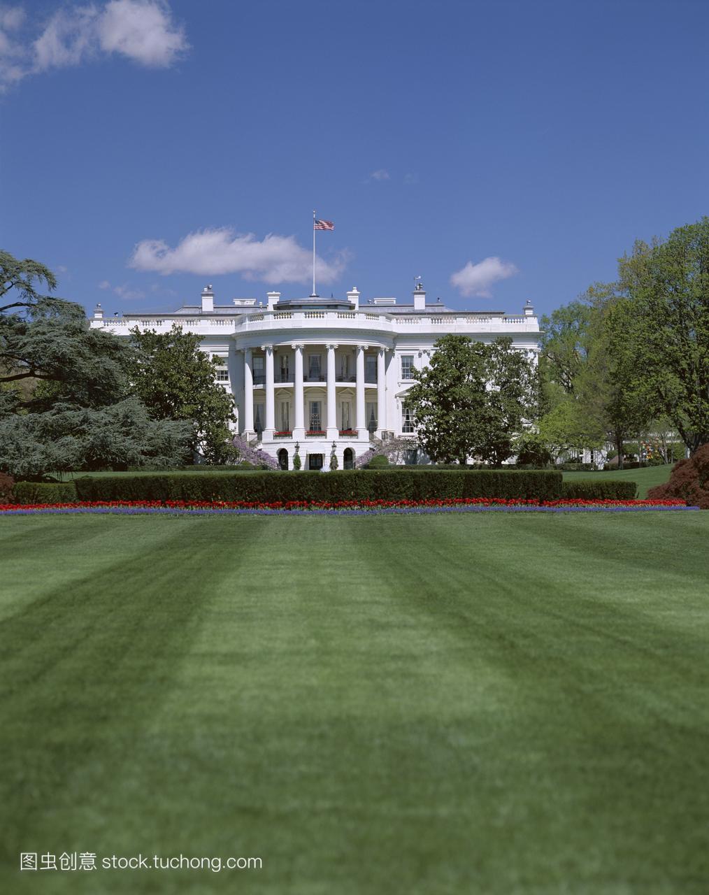 美国首都地区华盛顿国会和白宫