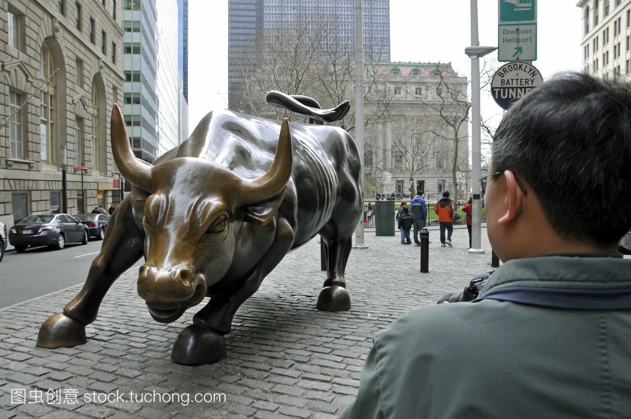 公牛雕塑,纽约股票交易所,纽约证券交易所,保龄