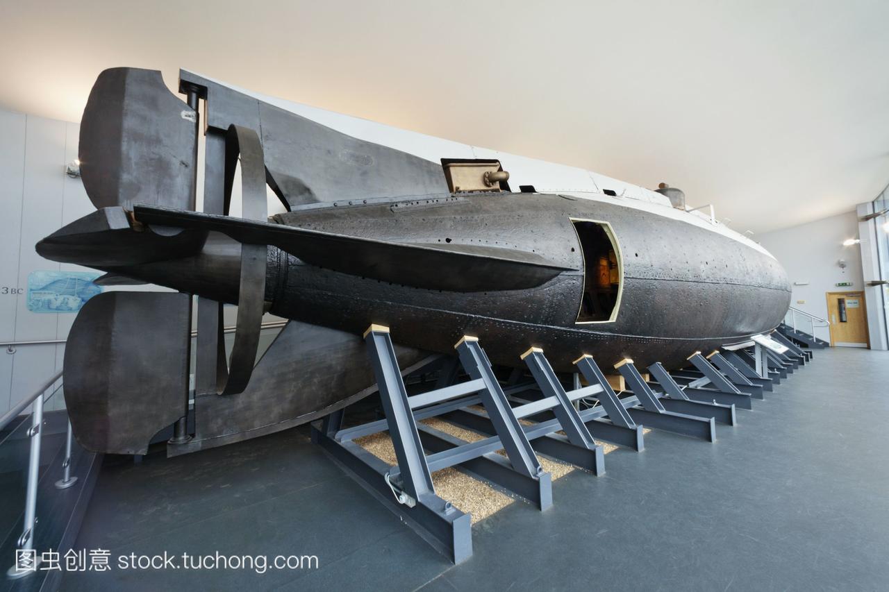 英格兰汉普郡通话软管皇家海军潜艇博物馆荷兰