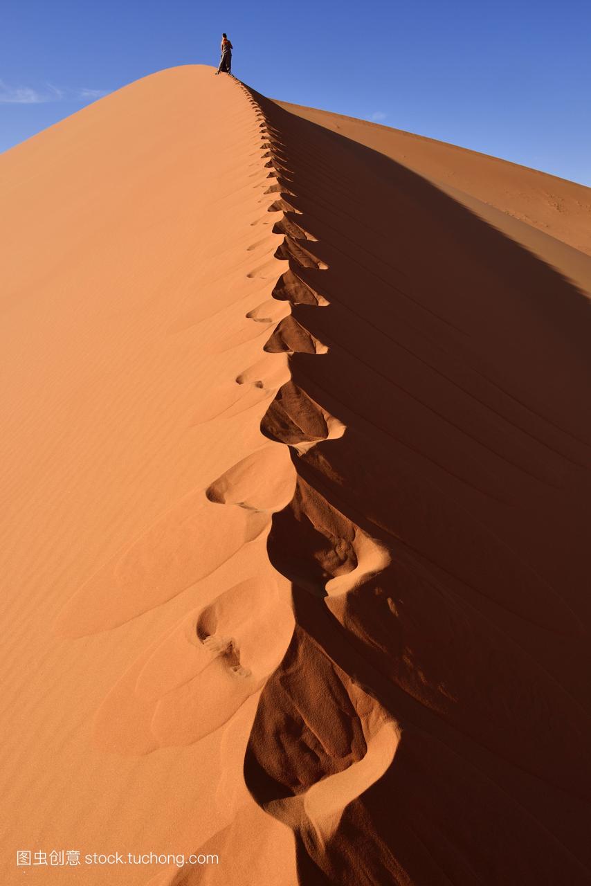 阿尔及利亚,撒哈拉沙漠,塔西里najjer国家公园,