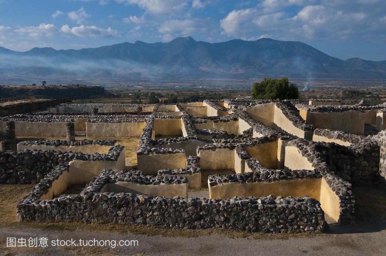 中美洲,墨西哥,瓦哈卡州,yagulzapotec考古遗址
