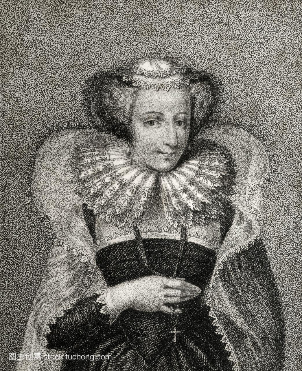 苏格兰玛丽女王1542-1587,也是苏格兰詹姆斯