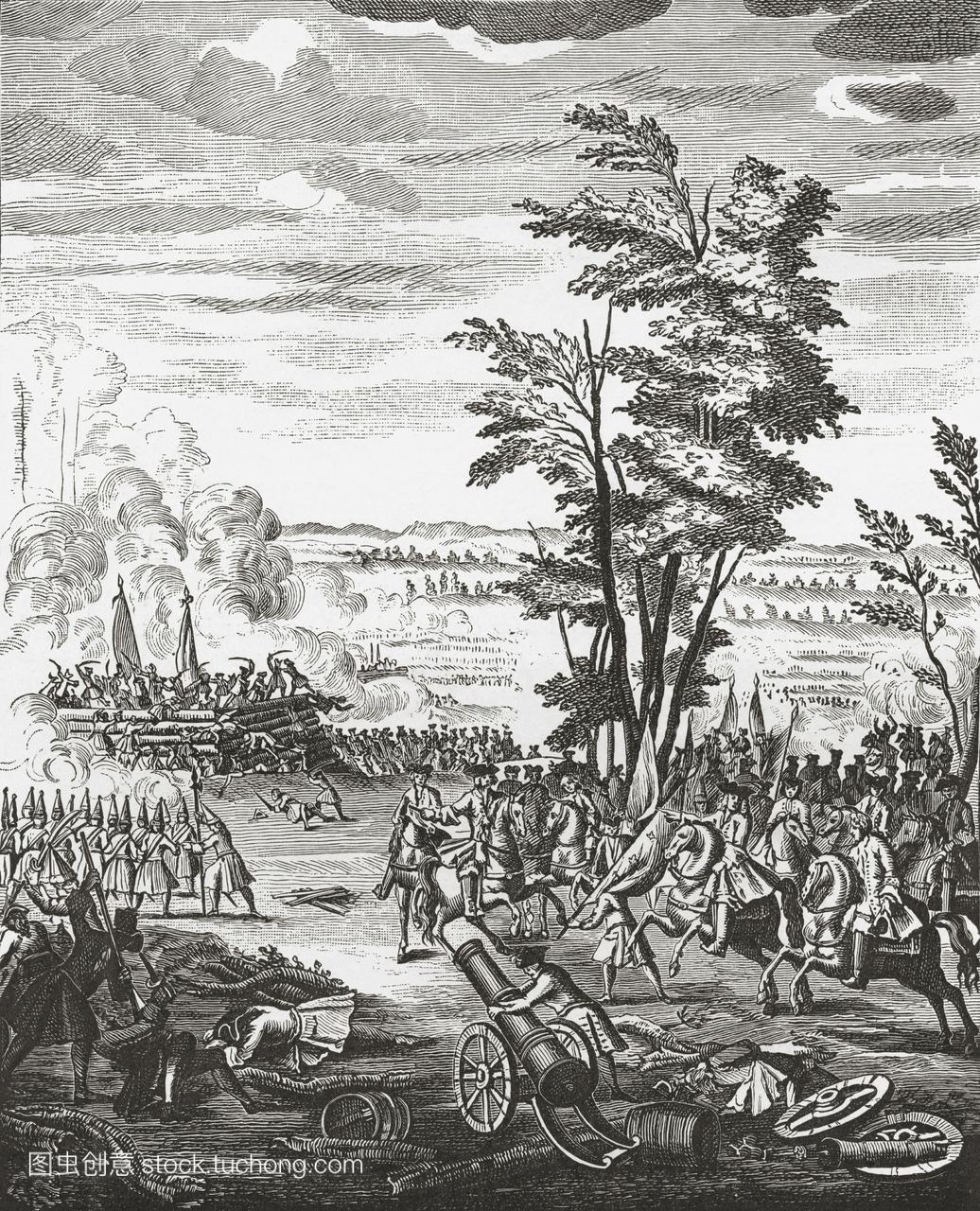 Malplaquet的战争中法国1709年9月11日。的一
