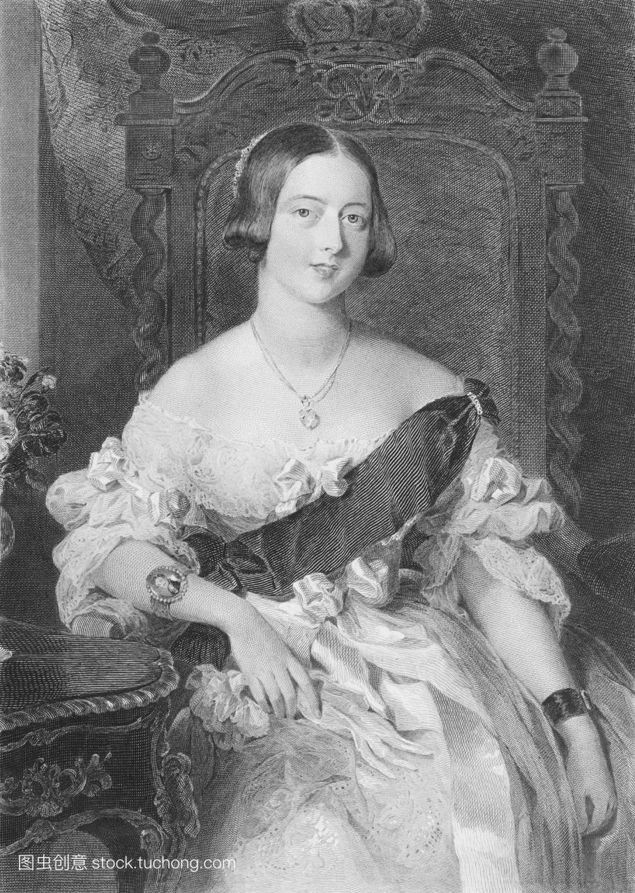 维多利亚女王,1819-1901年,萨克森-科堡公主,英