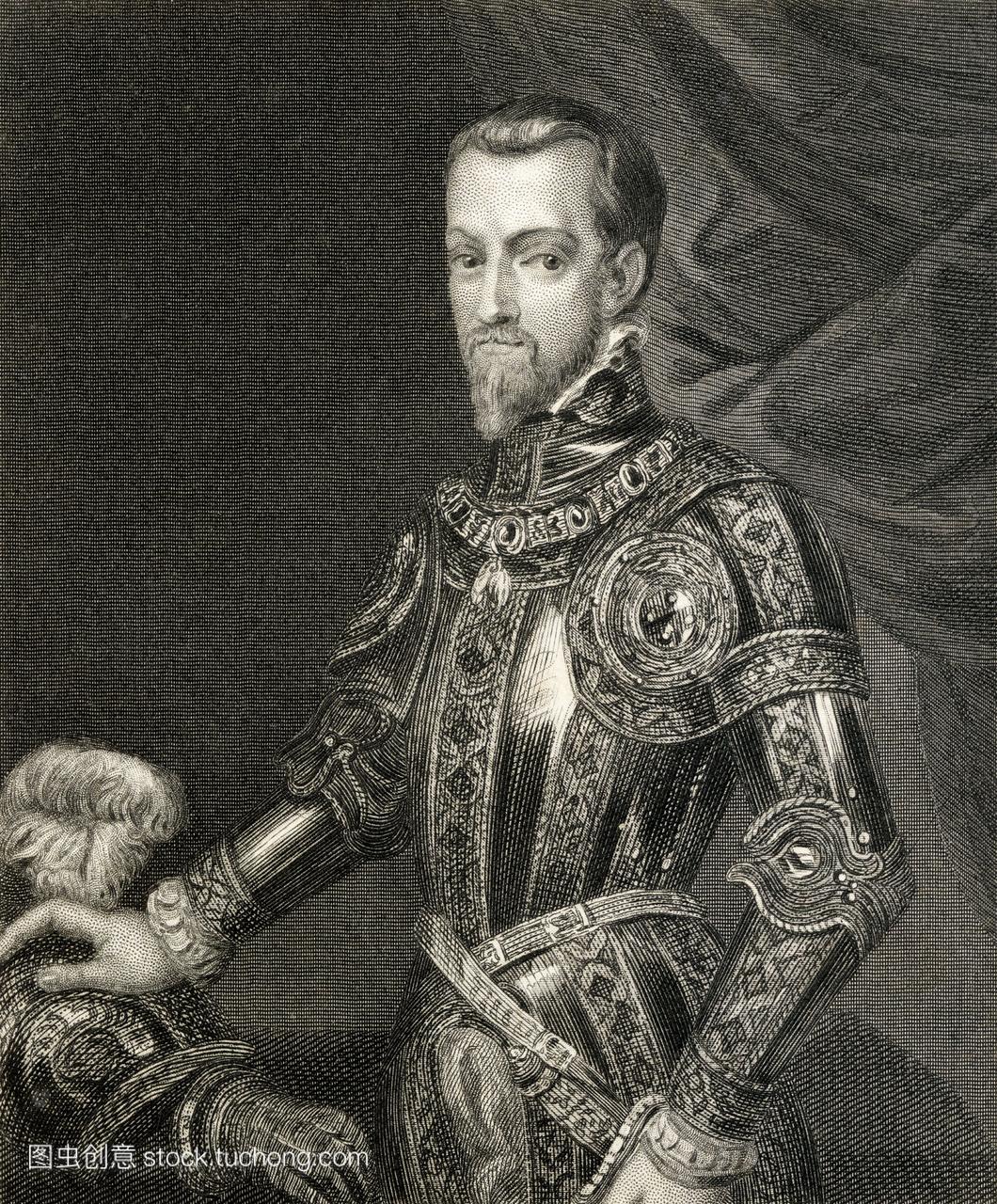 西班牙国王菲利普二世1527年到1598年葡萄牙