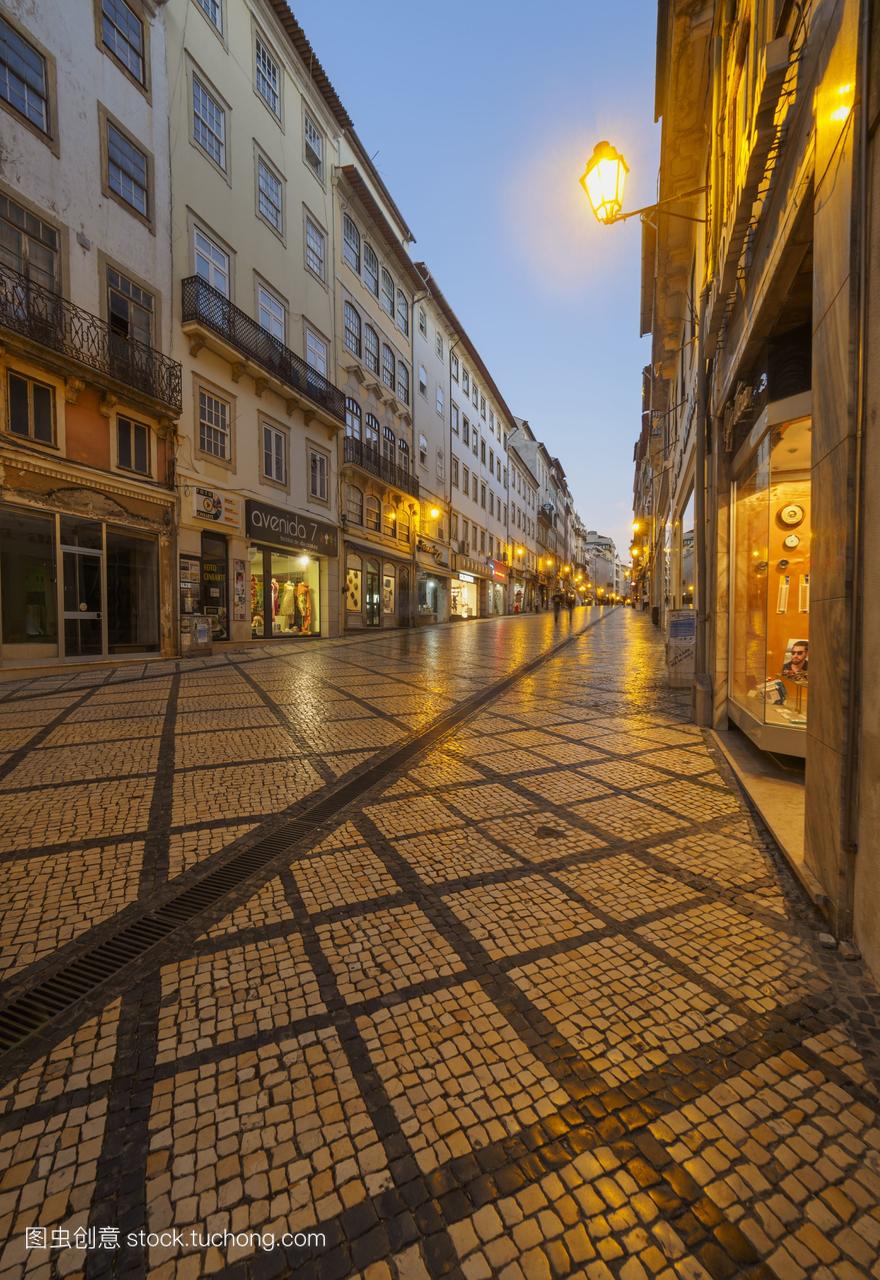 葡萄牙,coimbraruaferreiraborges,购物街